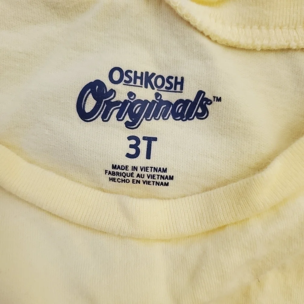 Oshkosh Family Favorite‎ Long Sleeve Top 3T Toddler
